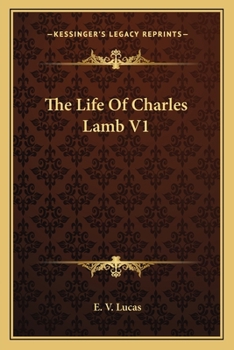 Paperback The Life Of Charles Lamb V1 Book