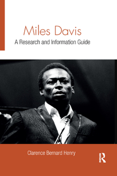 Paperback Miles Davis: A Research and Information Guide Book