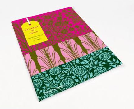 Paperback Patterns of India: 10 Sheets of Wrapping Paper with 12 Gift Tags Book