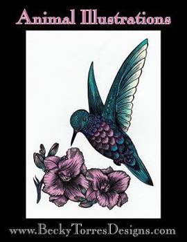 Paperback Animal Illustrations Book