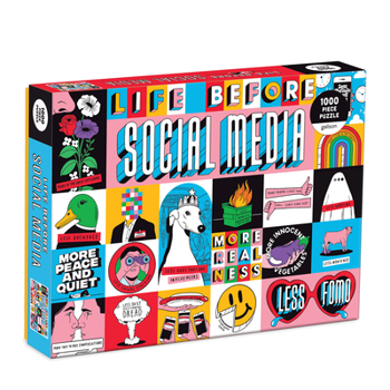 Misc. Life Before Social Media 1000 Piece Puzzle Book