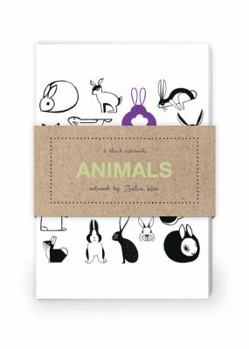 Paperback Animals Blank Notebooks, Set of 2 Book