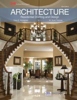 Hardcover Architecture: Residential Drafting and Design Book