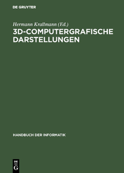 Hardcover 3D-Computergrafische Darstellungen [German] Book