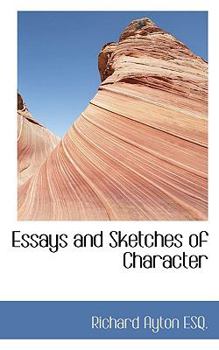 Paperback Essays and Sketches of Character Book