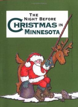 Hardcover The Night Before Christmas in Minnesota Book