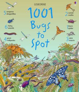 Hardcover 1001 Bugs to Spot Book