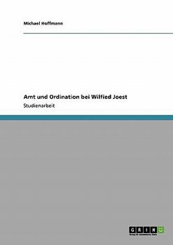 Paperback Amt und Ordination bei Wilfied Joest [German] Book