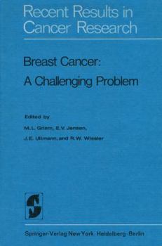 Paperback Breast Cancer: A Challenging Problem Book