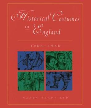 Paperback Historical Costumes of England 1066-1968 Book