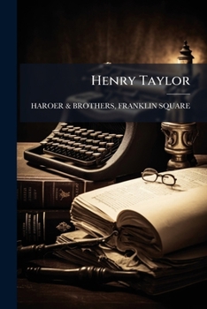 Paperback Henry Taylor... Book
