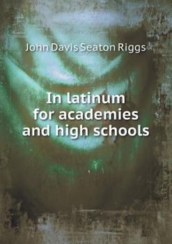 Paperback In Latinum for Academies and High Schools Book