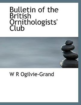 Paperback Bulletin of the British Ornithologists' Club Book