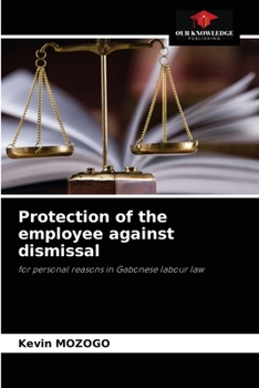 Paperback Protection of the employee against dismissal Book