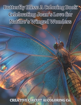 Butterfly Bliss: A Coloring Book Celebrating Joan's Love for Nature's Winged Wonders: CHLOE MAWMAW LOVES U