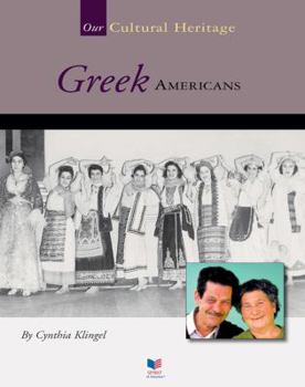 Library Binding Greek Americans Book