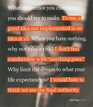 Hardcover John Kluge: Stories Book