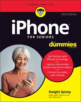Paperback iPhone for Seniors for Dummies Book