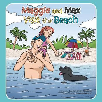 Paperback Maggie and Max Visit the Beach Book