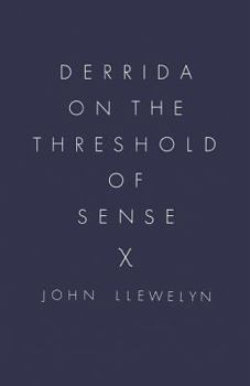 Paperback Derrida on the Threshold of Sense Book