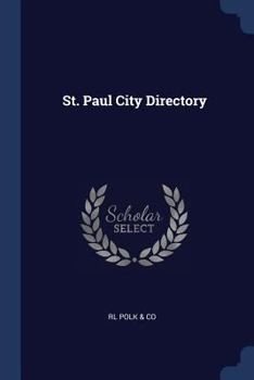 Paperback St. Paul City Directory Book