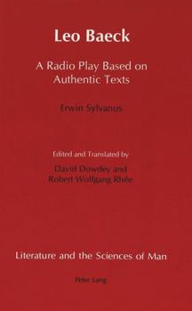 Hardcover Leo Baeck: A Radio Play Based on Authentic Texts Book
