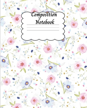 Paperback Composition Notebook: Amazing Wide Ruled Paper Notebook Journal - Wide Blank Lined Workbook for Teens, Kids, Boys and Girls with Cute Design Book