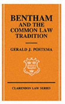 Paperback Bentham and the Common Law Tradition Book