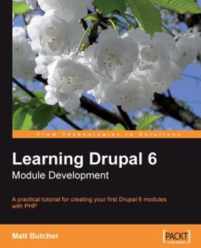 Paperback Learning Drupal 6 Module Development Book