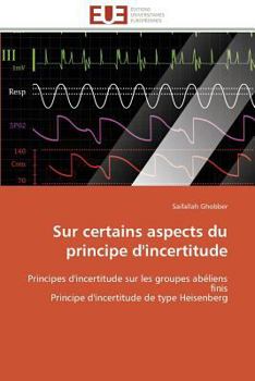 Paperback Sur Certains Aspects Du Principe d'Incertitude [French] Book