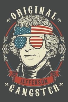 2020 Week To View Dated Planner Diary: Patriotic Thomas Jefferson Original Gangster American Flag 6x9 Inches Paperback