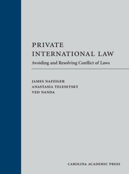 Hardcover Private International Law: Avoiding and Resolving Conflict of Laws Book