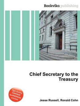 Paperback Chief Secretary to the Treasury Book