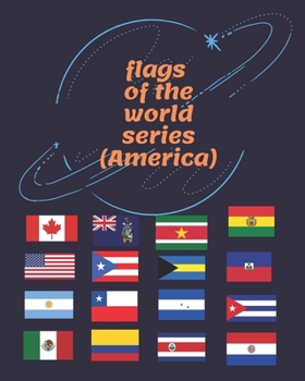 Paperback Flags of the World Series (Americas): adult coloring book