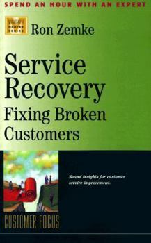 Paperback Service Recovery: Fixing Broken Customers Book