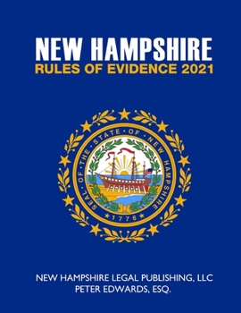 Paperback New Hampshire Rules of Evidence 2021 Book