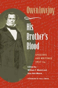 Hardcover His Brother's Blood: Speeches and Writings, 1838-64 Book