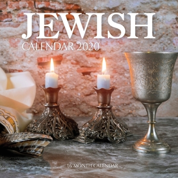 Paperback Jewish Calendar 2020: 16 Month Calendar Book