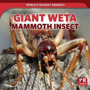 Library Binding Giant Weta: Mammoth Insect Book