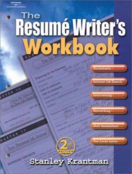 Paperback Resume Writer's Workbook Book
