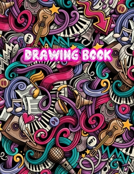 Drawing Book: 8.5" X 11", Personalized Artist Sketchbook: 110 pages, Sketching, Drawing and Creative Doodling Sketch Notebook to Draw and Write Journal (Workbook and Handbook) - Cover Design 13365433