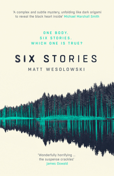 Paperback Six Stories: A Thriller Book