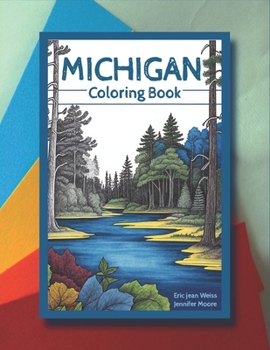 Paperback This is Michigan: Coloring Book