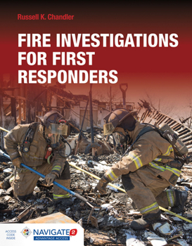 Paperback Fire Investigations for First Responders Book