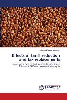 Paperback Effects of tariff reduction and tax replacements Book
