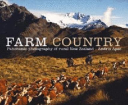 Hardcover Farm Country: Panoramic Photography of Rural New Zealand Book