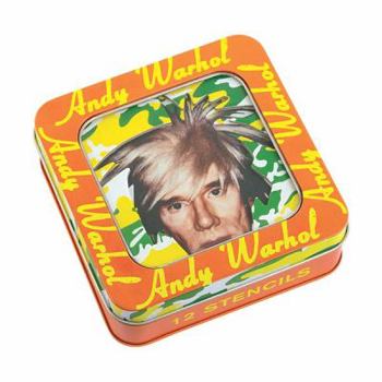 Toy Mudpuppy Andy Warhol Stencil Set Book