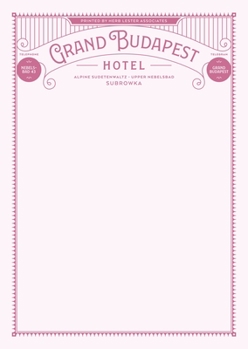 Misc. Supplies Grand Budapest Hotel: Fictional Hotel Notepad Set Book