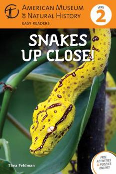 Hardcover Snakes Up Close!: (Level 2) (Amer Museum of Nat History Easy Readers) Book
