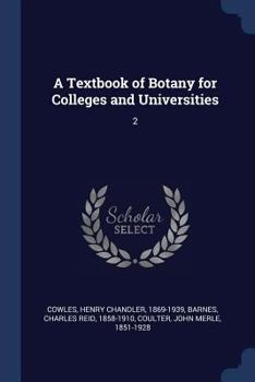 Paperback A Textbook of Botany for Colleges and Universities: 2 Book